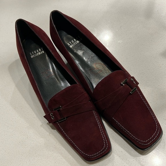 Stuart Weitzman Heeled Loafers - Picture 1 of 3